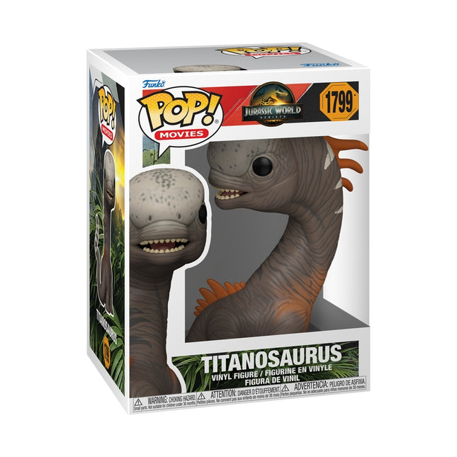 Jurassic World Funko Pop! Vinyl Figure - Titanosaurus Collectible