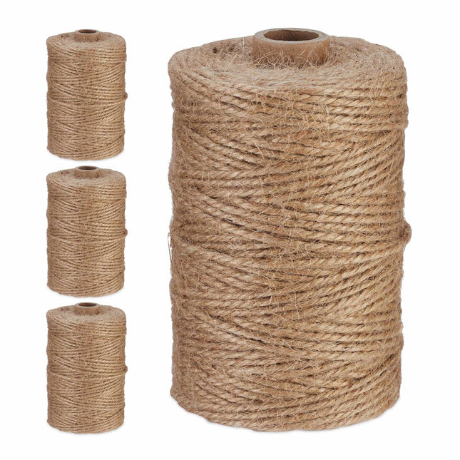 Jute cable 2 mm x 100 m set of 4
