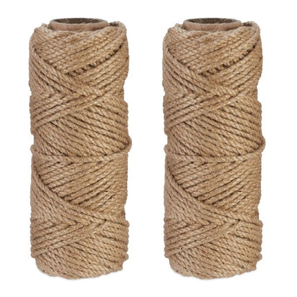 Jute cable 4 mm x 45 m set of 2