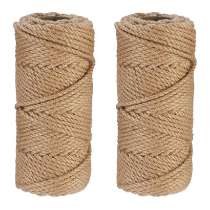 Jute cable 5 mm x 50 m set of 2