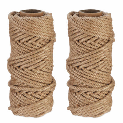 Jute cable 6 mm x 30 m set of 2