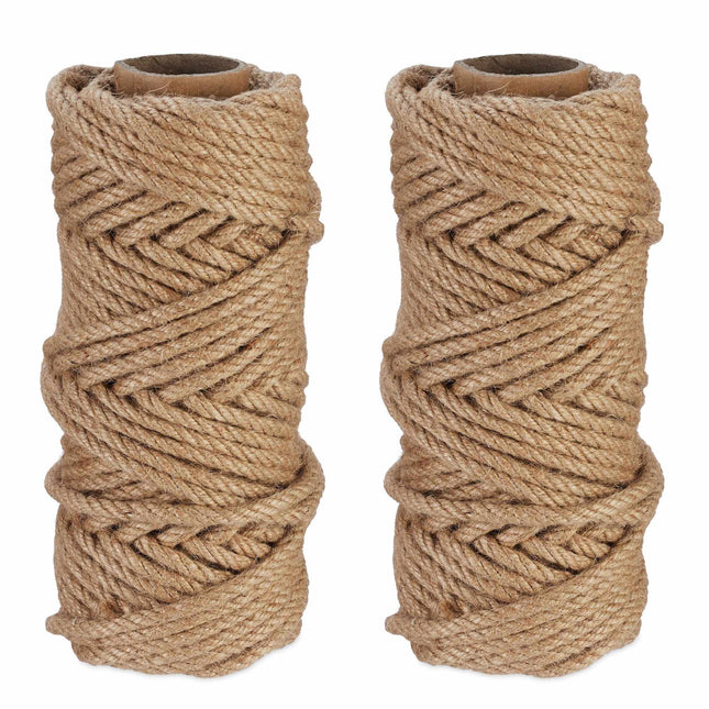 Jute cable 6 mm x 30 m set of 2