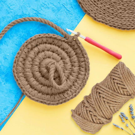 Jute cable 6 mm x 30 m set of 2