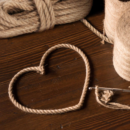 Jute rope 10 mm x 10 m set of 2