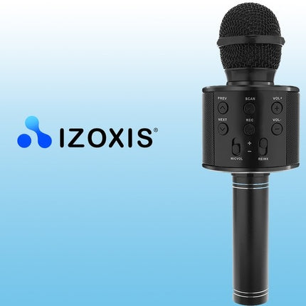 Karaoke microphone - black Izoxis 22189