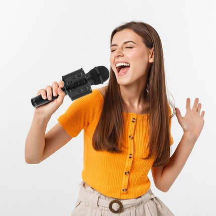 Karaoke microphone - black Izoxis 22189