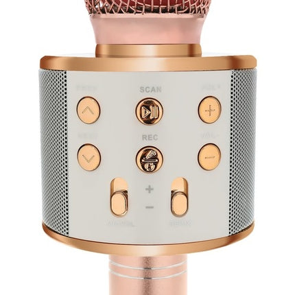 Karaoke microphone - light pink Izoxis 22190