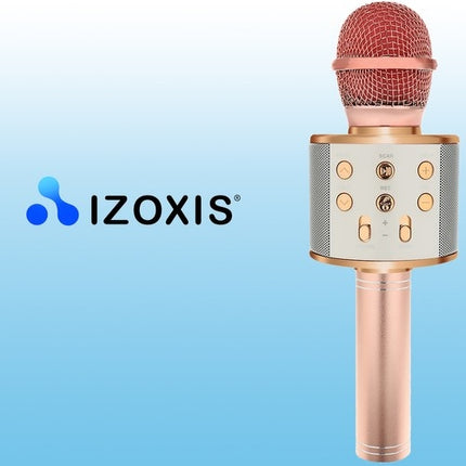 Karaoke microphone - light pink Izoxis 22190