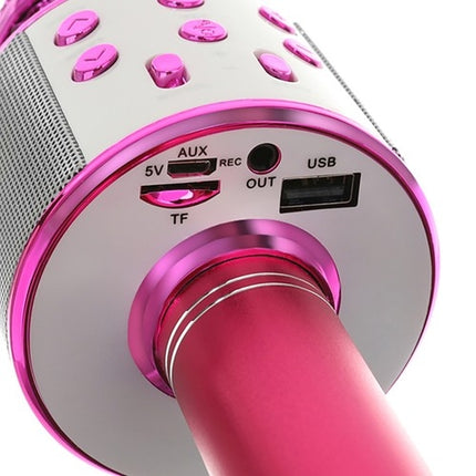 Karaoke microphone - pink Izoxis 22191
