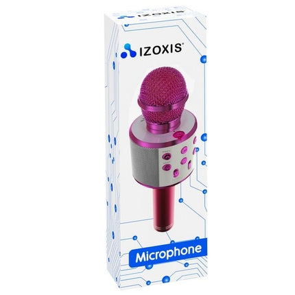 Karaoke microphone - pink Izoxis 22191