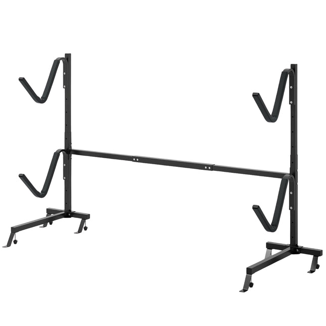 Kayak Storage Rack – Holds 4, 80 kg Capacity, Adjustable