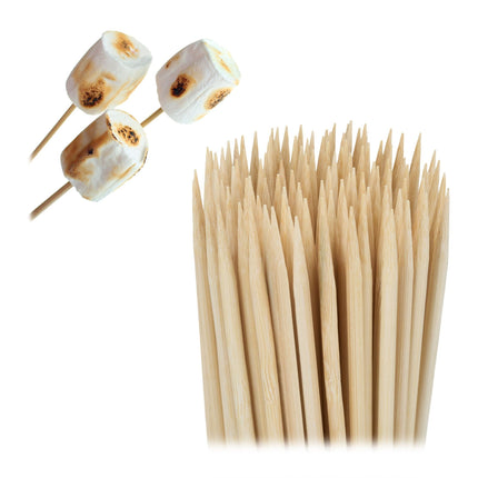 Kebab skewers in bamboo, set of 500 pcs
