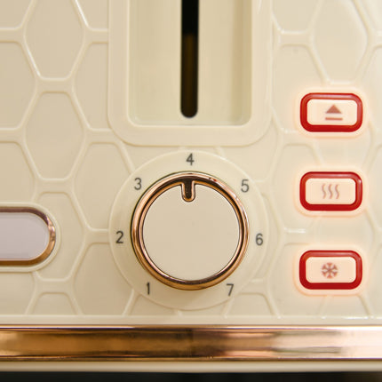 Kettle and toaster set - 1.7 l, 4 slices, 7 browning levels