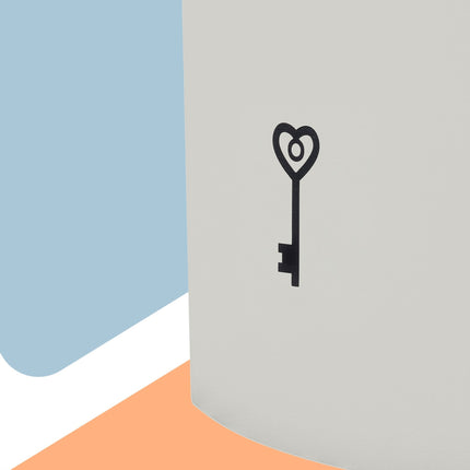 Key Cabinet, Magnetic Closure, Holds 9 Keys