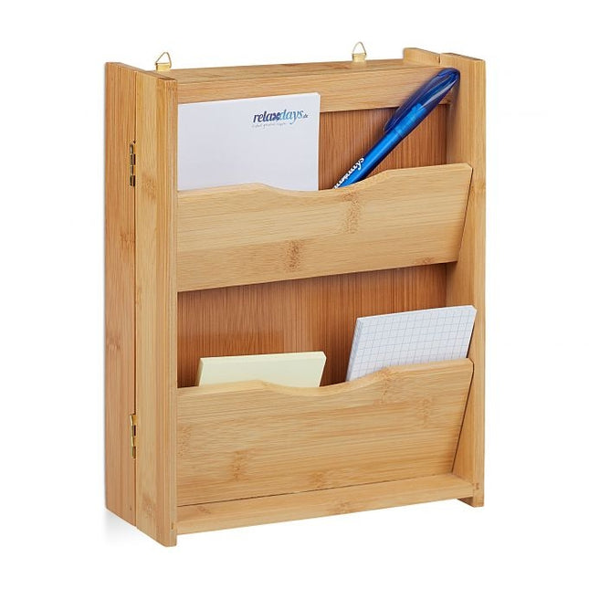 Key cabinet in bamboo
