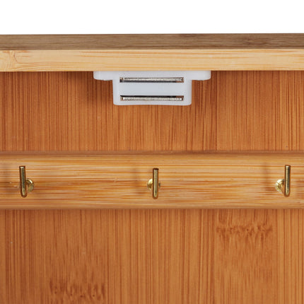 Key cabinet in bamboo