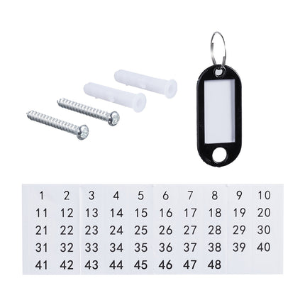 Key cabinet with code lock
