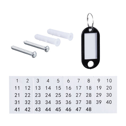 Key cabinet with code lock