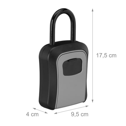 Key cabinet with four-digit code lock