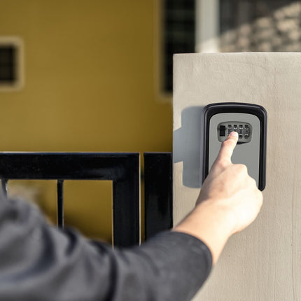 Key cabinet with four-digit code lock
