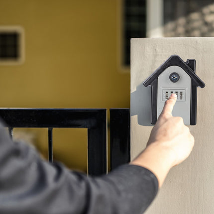 Key cabinet with four-digit code lock