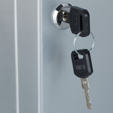 Key cabinet with lock