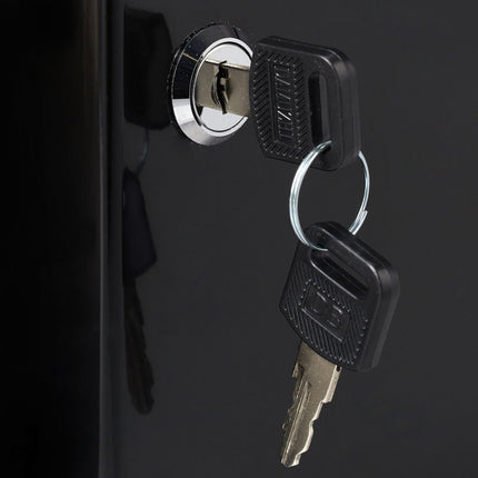 Key cabinet with lock
