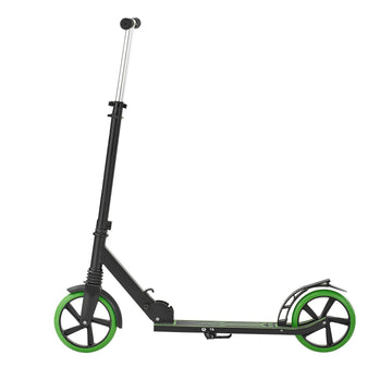 Kick Scooter, 2-Wheel, Adjustable, Foldable, 8-Inch PU Wheels