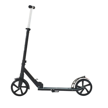 Kick Scooter, 2-Wheel, Adjustable, Foldable, 8-Inch Wheels
