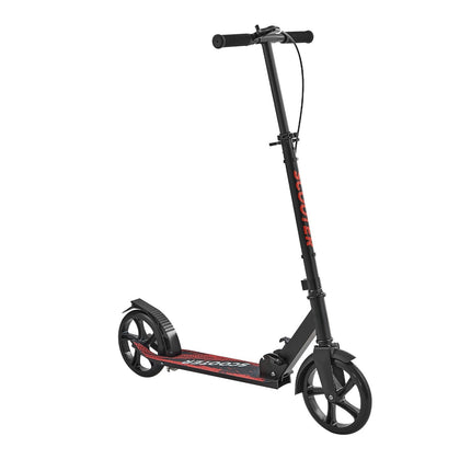 Kick Scooter, 2-Wheel, Adjustable Handlebar, Foldable, Black