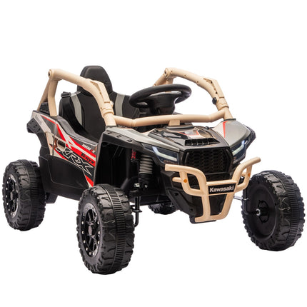 Kids 12V Electric Off-Road Vehicle, Remote, LED, Yellow