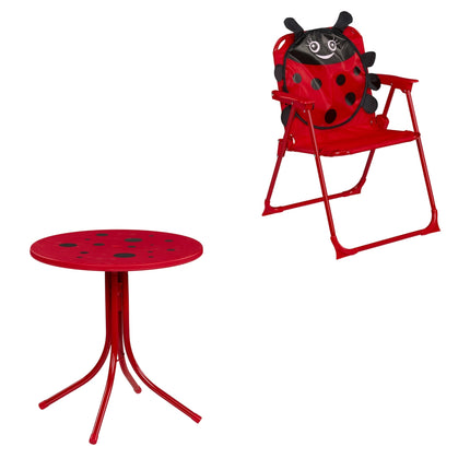 Kids' 4-Piece Camping Furniture Set with Parasol