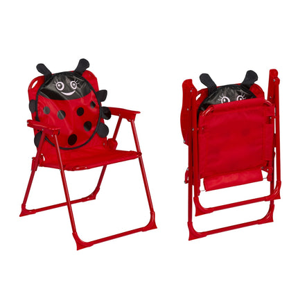 Kids' 4-Piece Camping Furniture Set with Parasol