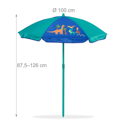 Kids' 4-Piece Outdoor Furniture Set with Parasol