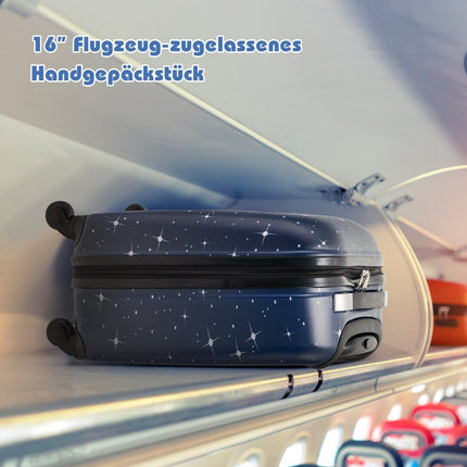 Kids' 5-Piece Luggage Set with 16"" Suitcase & Backpack