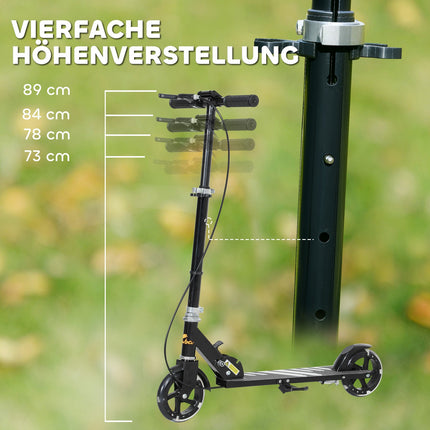 Kids' Adjustable Scooter, Ages 3-8, 50kg Capacity