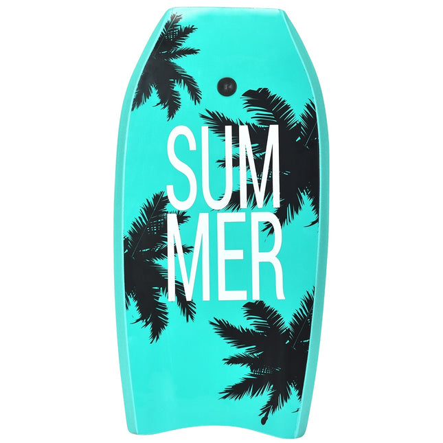 Kids Bodyboard Surfboard, Green, 104 x 52 x 6 cm