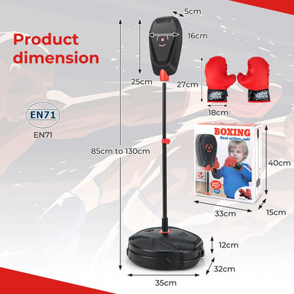 Kids Boxing Set – Adjustable Punching Bag With Gloves
