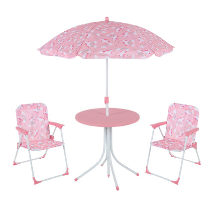 Kids' Camping Set with Adjustable Parasol