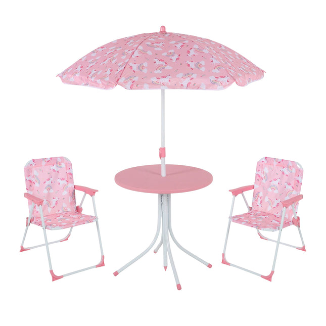 Kids' Camping Set with Adjustable Parasol
