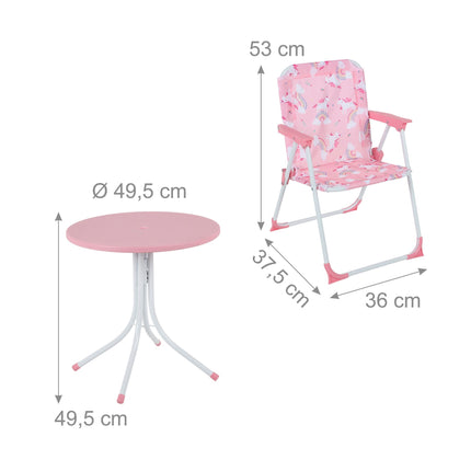 Kids' Camping Set with Adjustable Parasol