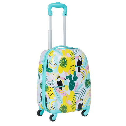 Kids Carry-On Luggage Set, 16in Suitcase, 12in Backpack