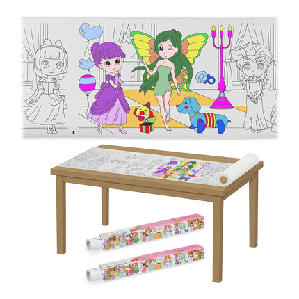 Kids Colouring Paper Rolls – XXL Pictures, Easy Tear-Off