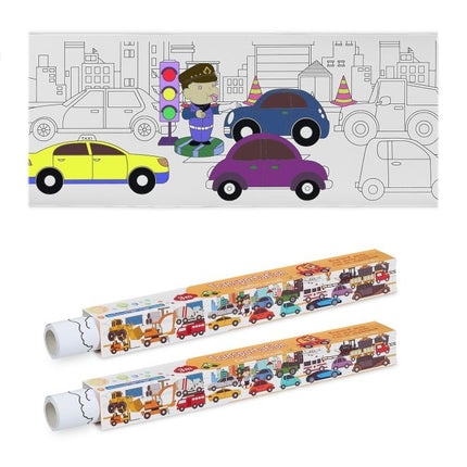 Kids Colouring Paper Rolls – XXL Pictures, Tear-Off Sheets