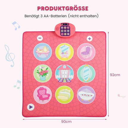 Kids Dance Mat with 5 Modes & 9 Piano Sounds