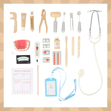 Kids Dentist Play Set – 24-Piece Educational Toy Kit