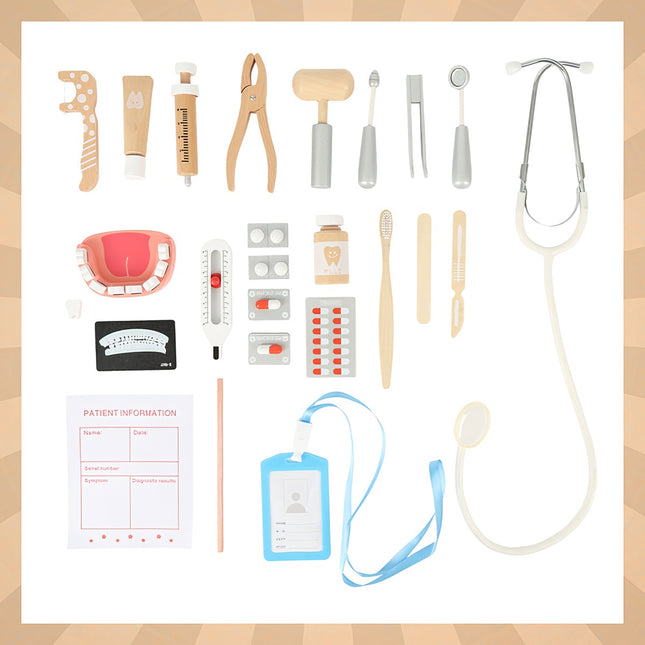 Kids Dentist Play Set – 24-Piece Educational Toy Kit