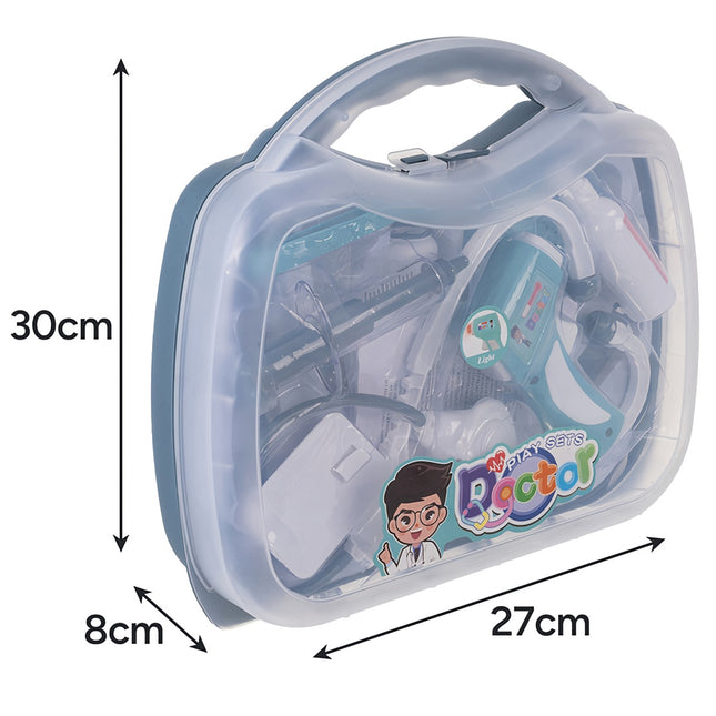 Kids Doctor Playset with Case, 13 Accessories, Ages 3+