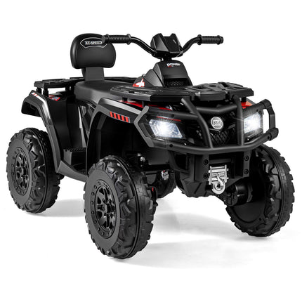 Kids Electric ATV 24V, 2-Seater, 4 Motors, LED Lights