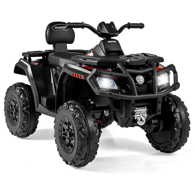 Kids Electric ATV 24V, 2-Seater, 4 Motors, LED Lights